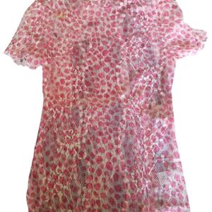 New Without Tag Must Have Pink and White Tank Top